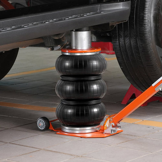 ZG-C+ - 3 Ton Pneumatic Air Jack with Adjustable Handle for Easy Vehicle Lifting