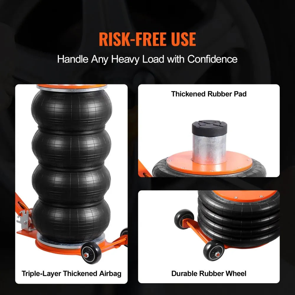 ZG-I+ - 6 Ton Adjustable Air Jack for Easy Vehicle Maintenance