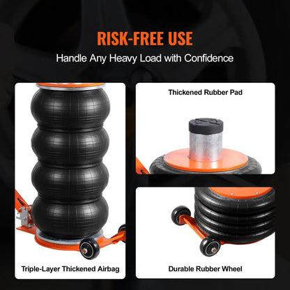 ZG-I+ - 6 Ton Adjustable Air Jack for Easy Vehicle Maintenance