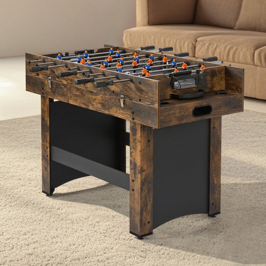 AH483-US - 54" 3-in-1 Game Table: Air Hockey, Table Tennis & Foosball