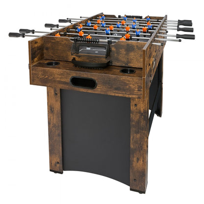 AH483-US - 54" 3-in-1 Game Table: Air Hockey, Table Tennis & Foosball