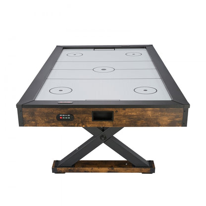 AH718-US - 84" Rustic Air Hockey Table with Electronic Scoring System