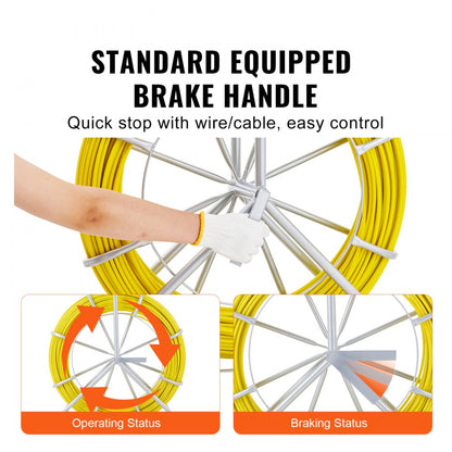 JLT-5 - 425 ft Non-Conductive Fish Tape for Cable Pulling