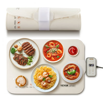 YD-301C-Z-35+50G - Compact Electric Warming Tray with Temp Control & Child Lock