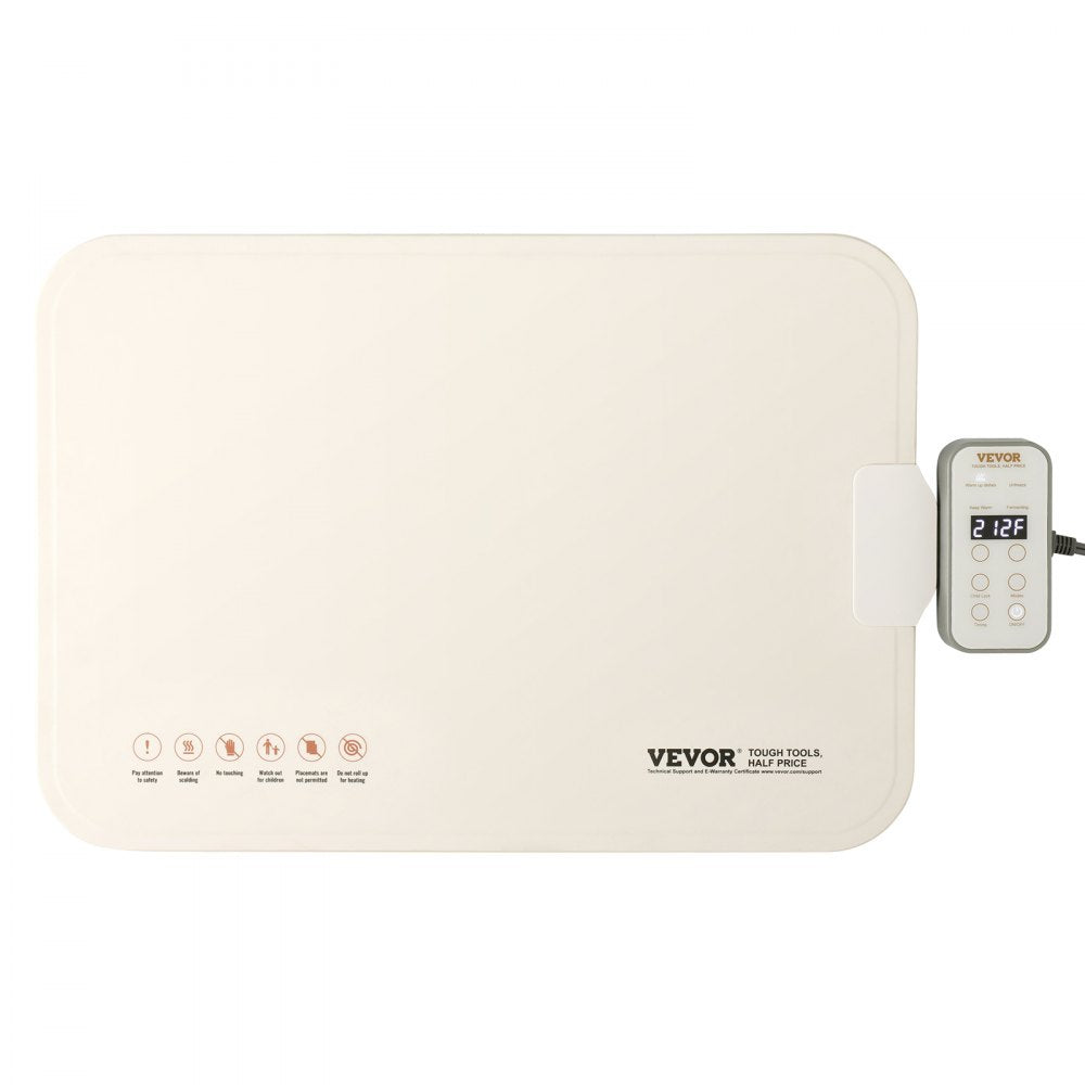 YD-301C-Z-35+50G - Compact Electric Warming Tray with Temp Control & Child Lock