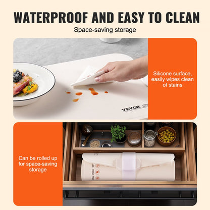 YD-302C-Z-40+60G-A - Versatile Electric Warming Tray with Temp Control & Rollable Design