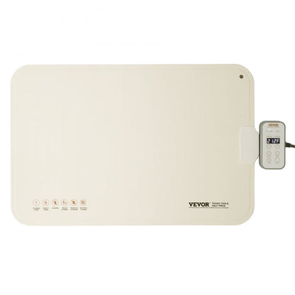 YD-302C-Z-40+60G-A - Versatile Electric Warming Tray with Temp Control & Rollable Design