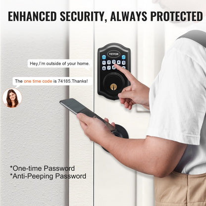 DS10-L - Weatherproof Keyless Entry Lock with 300 Passcodes