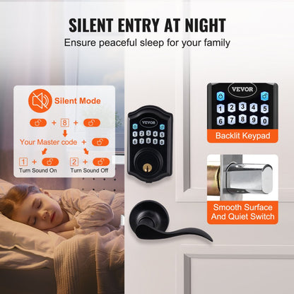 DS10-L - Weatherproof Keyless Entry Lock with 300 Passcodes