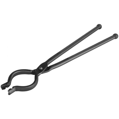 DZQ02 - 18" Carbon Steel Blacksmith Tongs for Safe Forging