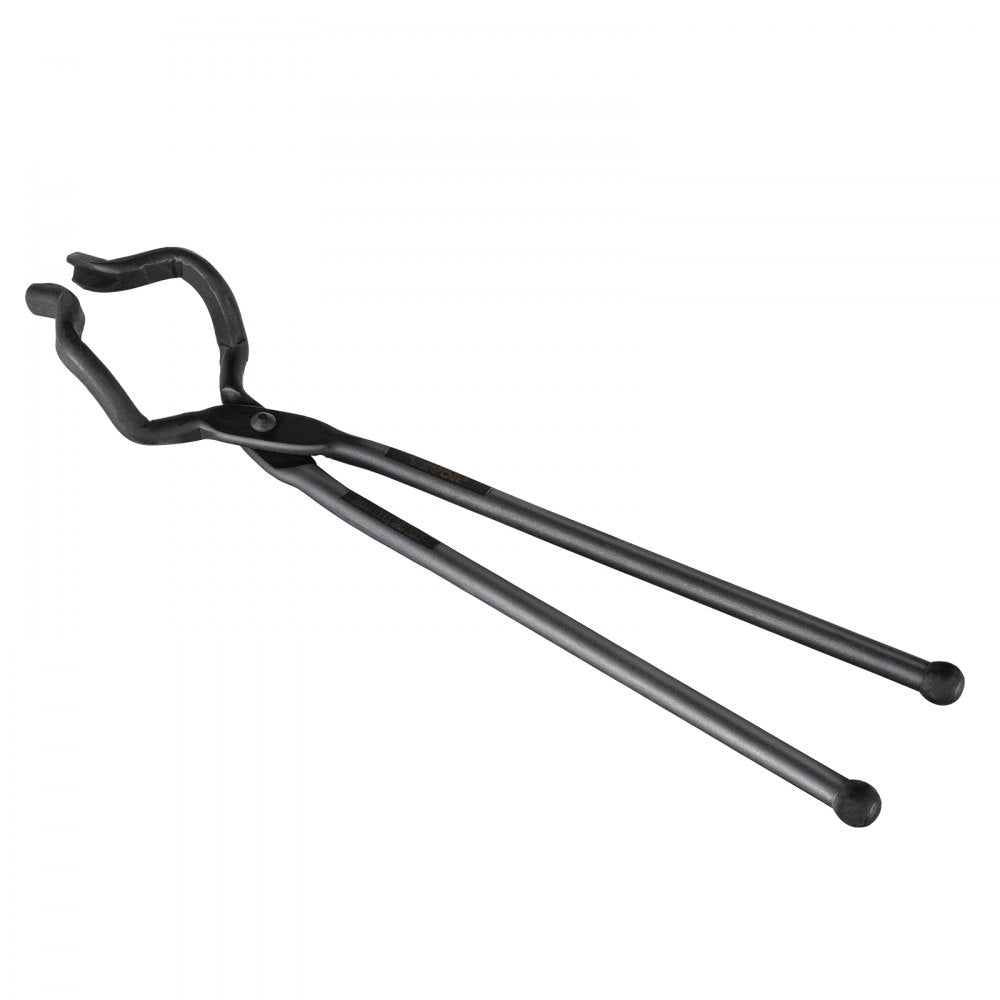 DZQ03 - Durable 18" Carbon Steel Blacksmith Tongs for Precision Use
