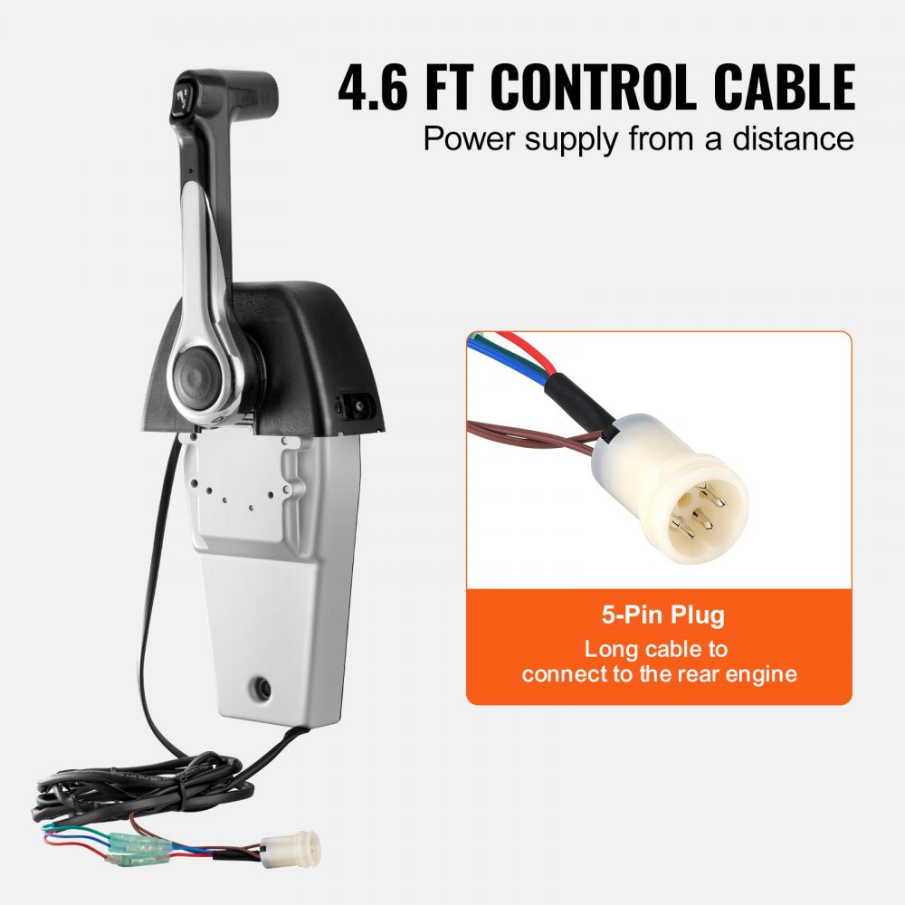 704-48205-P1 - Durable Yamaha 4-Stroke Throttle Control with 4.6ft Harness
