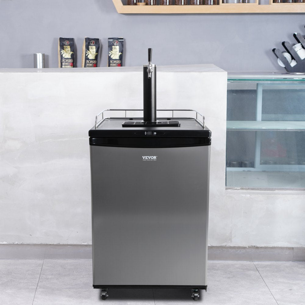 BF163-1 - Compact Kegerator for Draft Beer, Ideal 32°F to 75.2°F Cooling