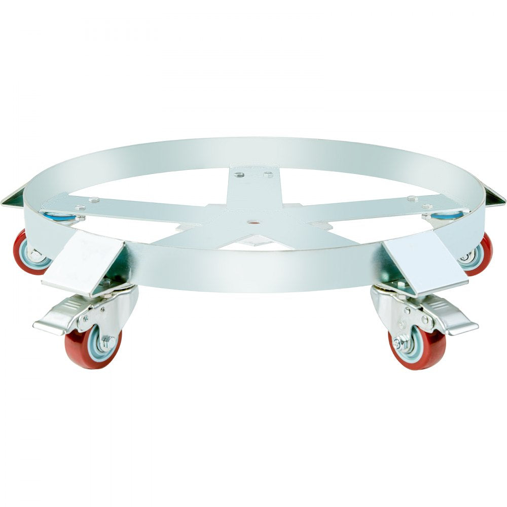 55-1250-1 - Heavy-Duty 55-Gallon Drum Dolly with 1250 lbs Capacity