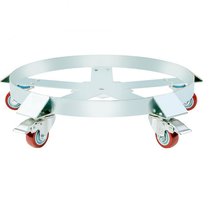 55-1250-1 - Heavy-Duty 55-Gallon Drum Dolly with 1250 lbs Capacity