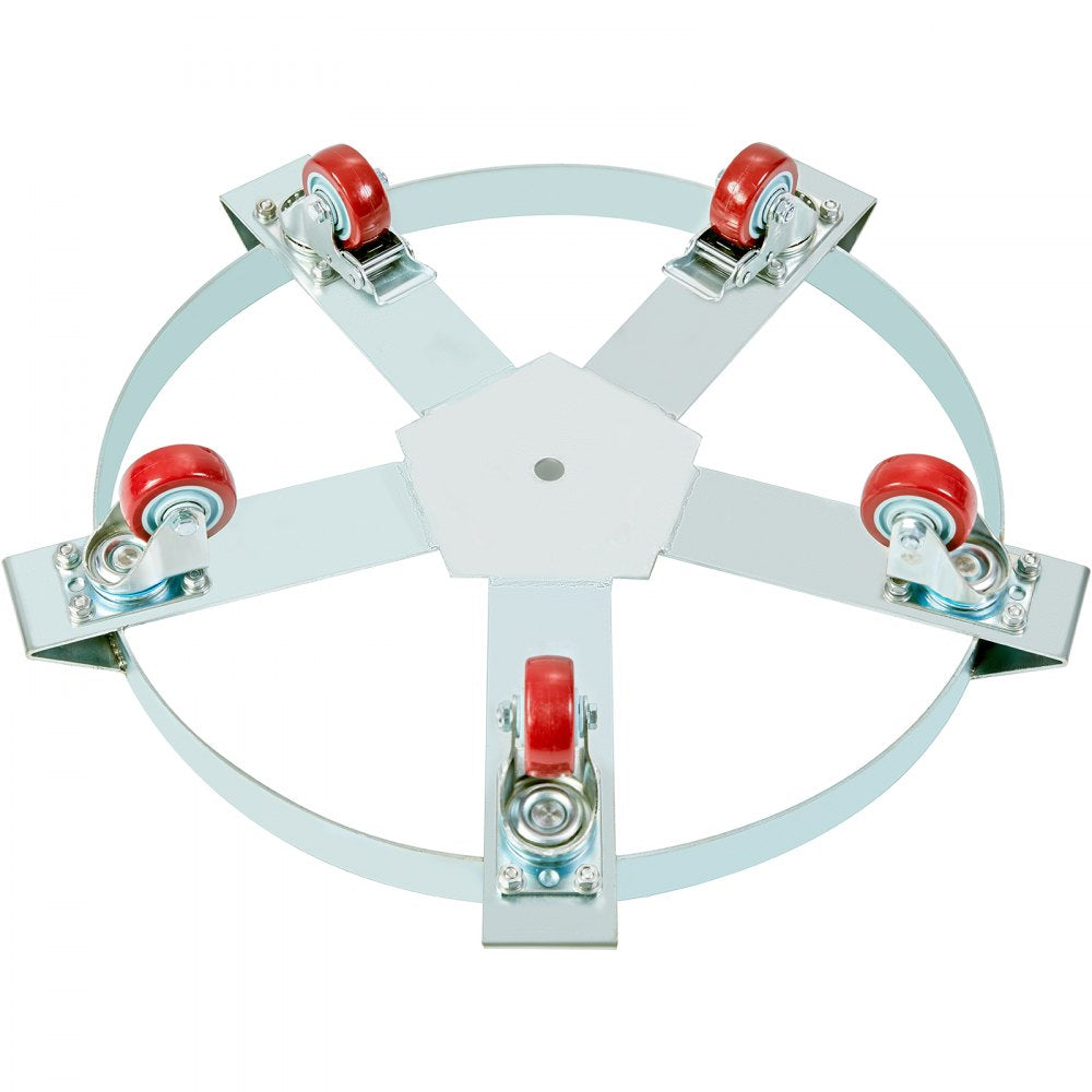 55-1250-1 - Heavy-Duty 55-Gallon Drum Dolly with 1250 lbs Capacity