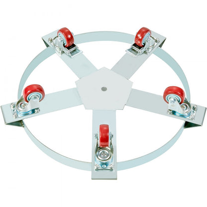 55-1250-1 - Heavy-Duty 55-Gallon Drum Dolly with 1250 lbs Capacity