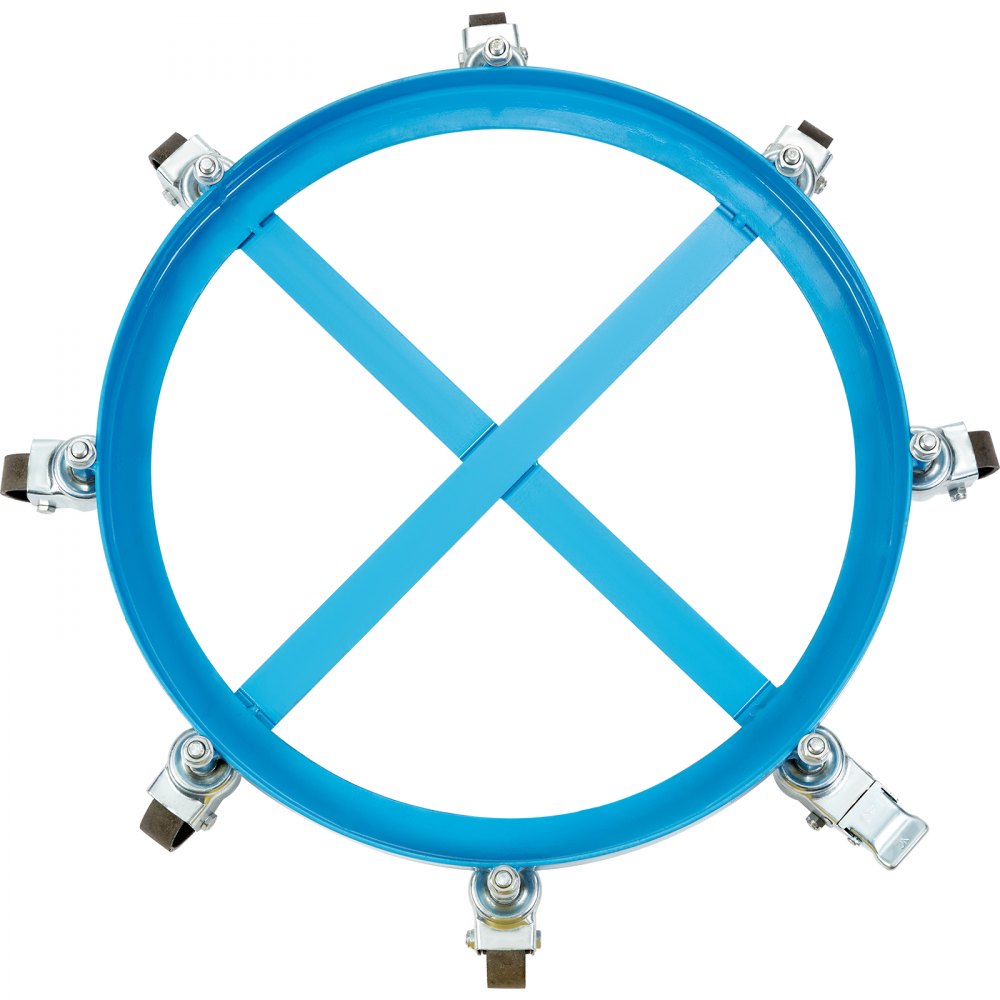 55-2000-1 - Heavy-Duty 55-Gallon Drum Dolly with 2000 lb Capacity