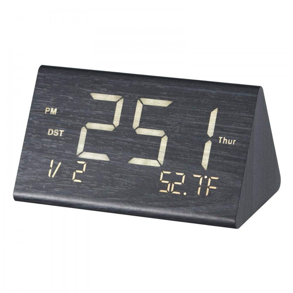 EK8800 - Elegant Dual Alarm Clock with USB & Night Light Features