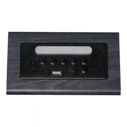 EK8800 - Elegant Dual Alarm Clock with USB & Night Light Features