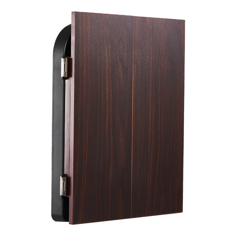 9176WD - 13.5" LED Dartboard Cabinet Set for 1-8 Players