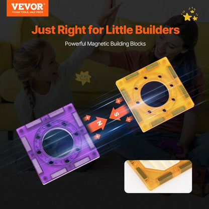 8892 - 93 PCS Magnetic Marble Run for Creative Kids Play
