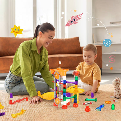 LT902 - Creative Marble Run Set with Motorized Elevator for Kids