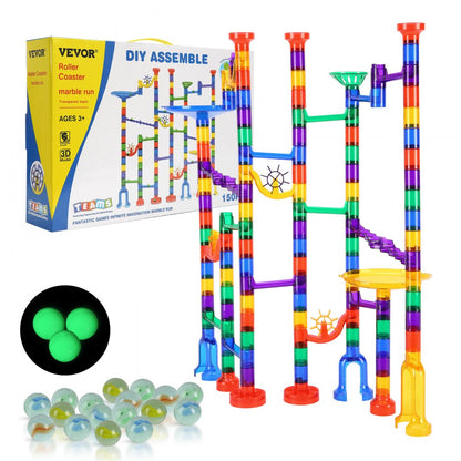 LT122 - 150 PCS Motorized Marble Run Set for Creative Play