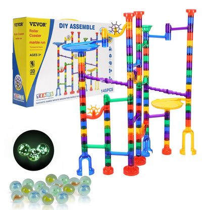 LT923 - 145 PCS Marble Run STEM Set for Creative Kids