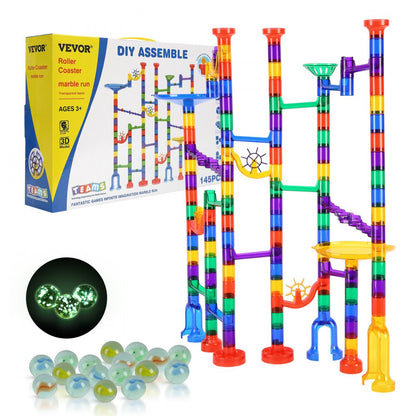 LT923 - 145 PCS Marble Run STEM Set for Creative Kids