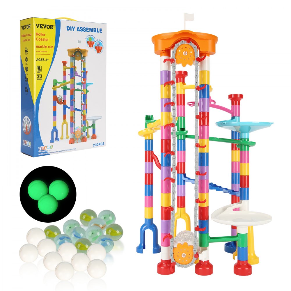 LT901 - 230-Piece Motorized Marble Run for Creative Play