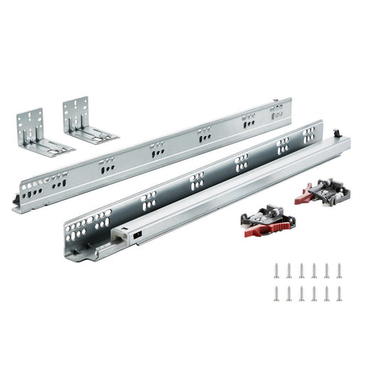 30201B.533-10 - Heavy-Duty 21" Drawer Slides, 100 lbs Capacity
