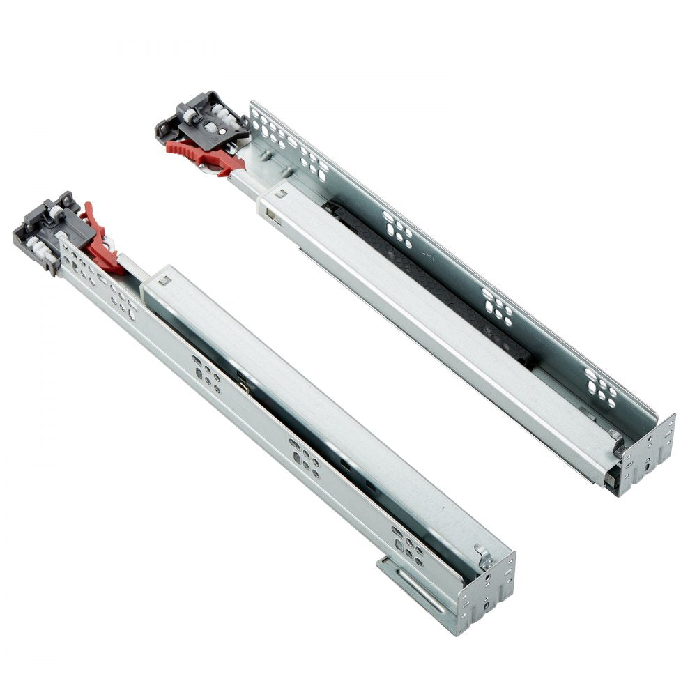 30201B.457-6 - Heavy-Duty 18-Inch Drawer Slides with Soft Close Features