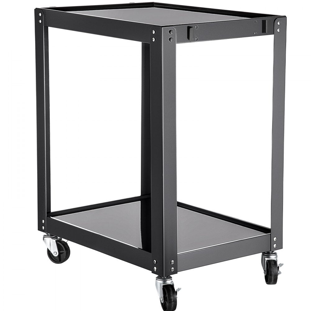 ECTCAV-0D - Height-Adjustable AV Cart, 26" x 24" x 18", 150 lbs Capacity