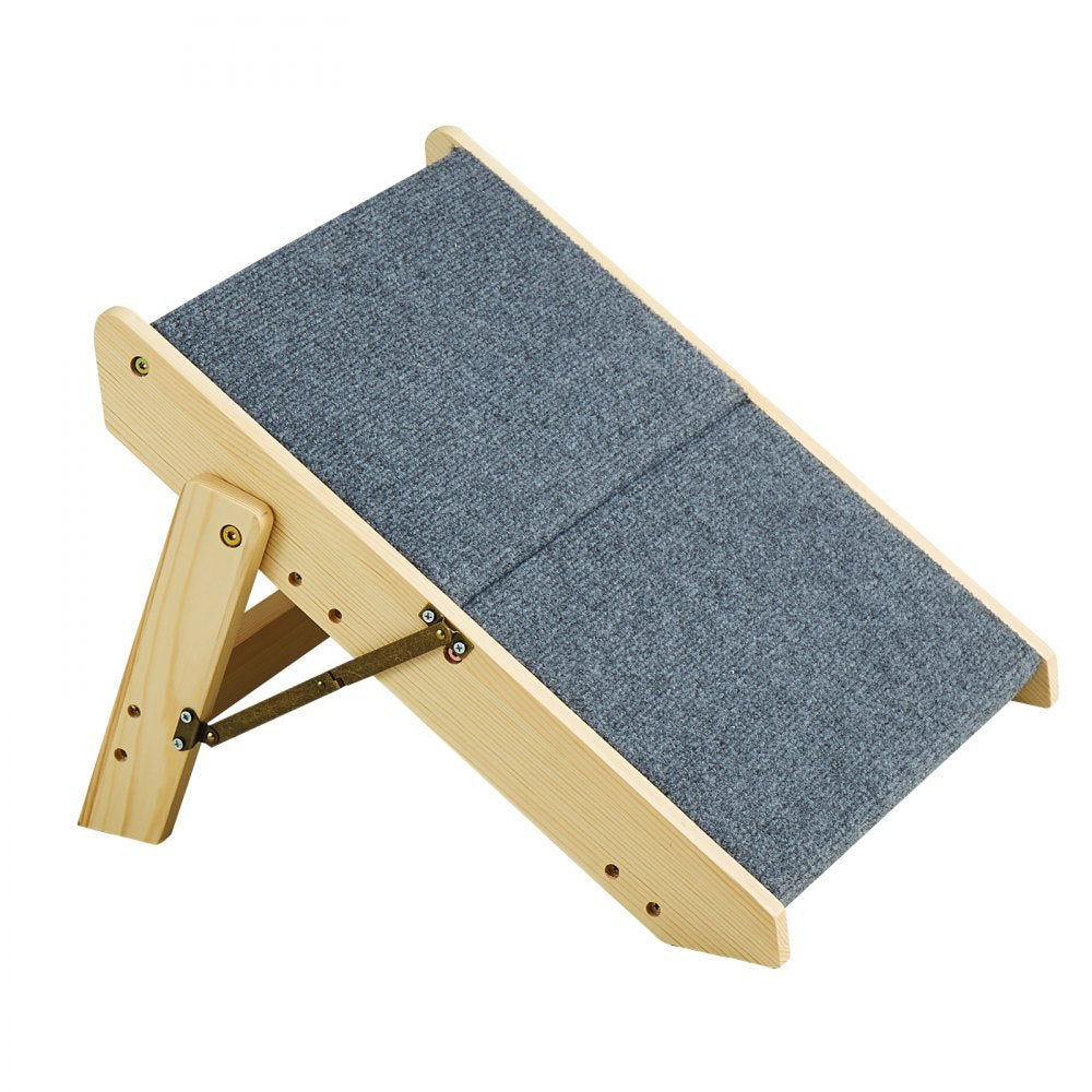 ZD-19-02 - VEVOR 2-in-1 Foldable Dog Stairs with Non-Slip Comfort