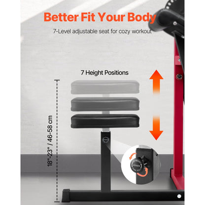 MSY1 - Adjustable 2-in-1 Bicep & Tricep Curl Machine with 165lbs Capacity