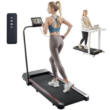 Q2F-3 - Compact Under Desk Treadmill with 5-Layer Non-Slip Belt
