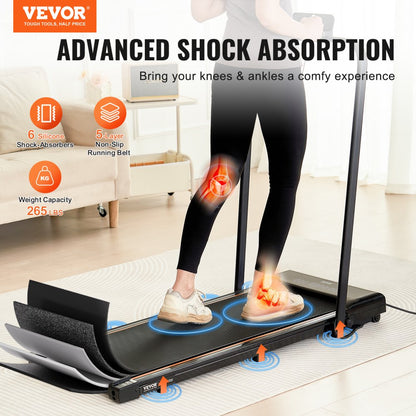 S7F - 15"x41" Under Desk Treadmill with Shock Absorbers and Quiet Motor