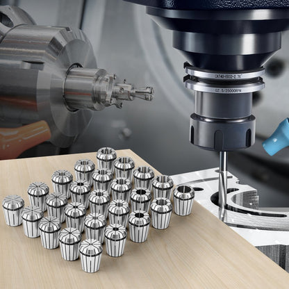 ERJTER3225 - 25-Piece ER32 Collet Set, 1/16"-13/16" Range