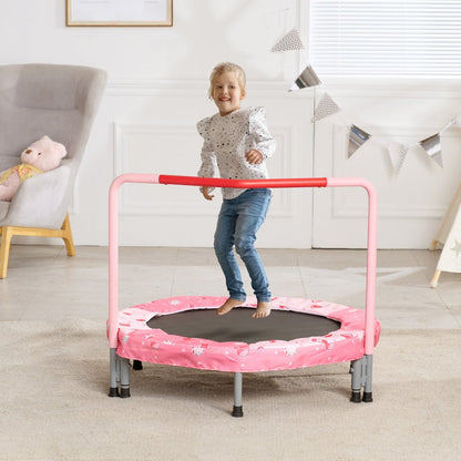 TX-B6232B-36in+I - Foldable 36" Kid's Trampoline with Colorful Jumping Mat