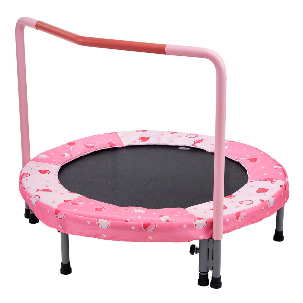 TX-B6232B-36in+I - Foldable 36" Kid's Trampoline with Colorful Jumping Mat