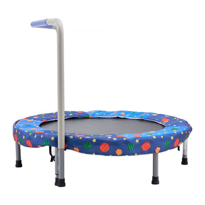 TX-B6232B-36in+I - 36" Durable Kids Trampoline, Indoor/Outdoor, Foldable Design