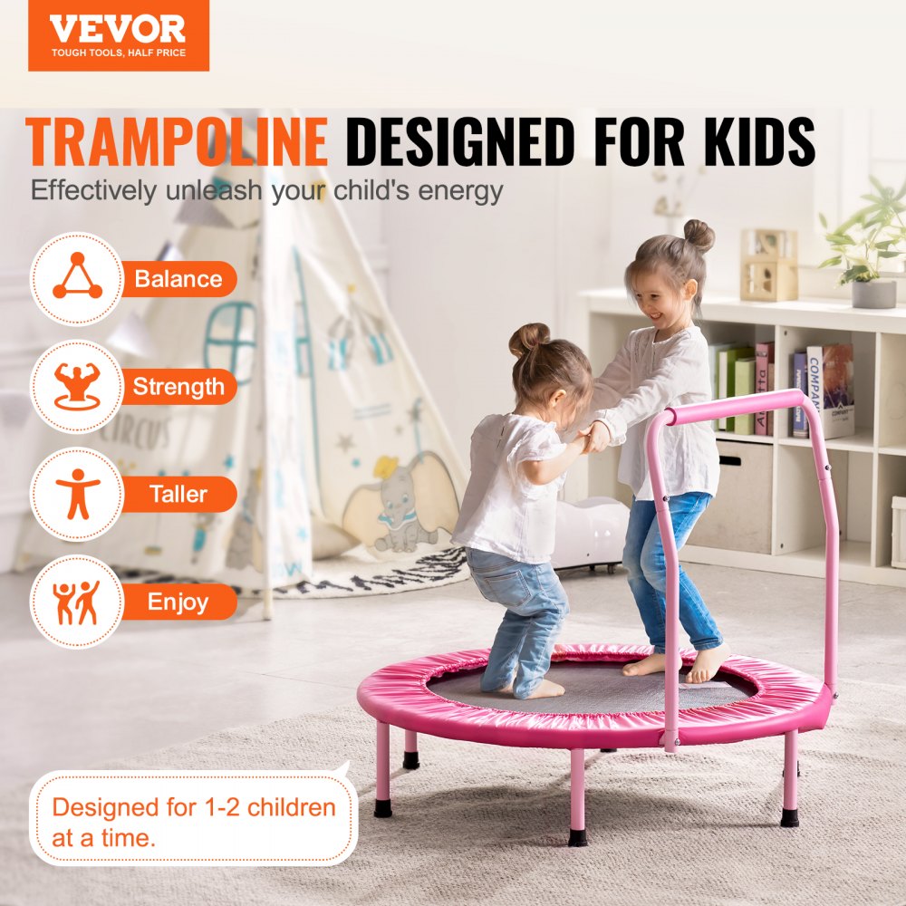 TX-B6232D-36in - Kid-Friendly 36" Indoor/Outdoor Trampoline for Active Play