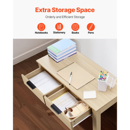 KLCH-01 - Modern Kids Desk with Drawers & Durable MDF Construction
