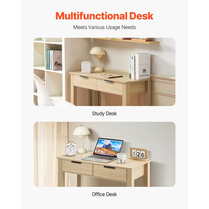 KLCH-01 - Modern Kids Desk with Drawers & Durable MDF Construction