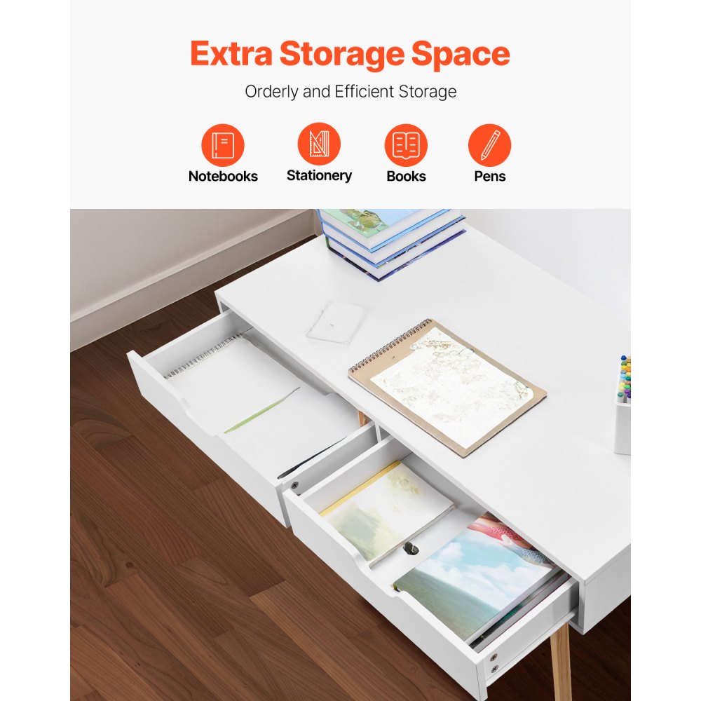 KLCH-03 - Stylish Kids Desk with Drawer & Durable MDF Surface