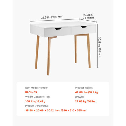 KLCH-03 - Stylish Kids Desk with Drawer & Durable MDF Surface