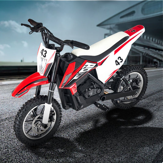 BDM-0938-B - 36V Kids Electric Motorcycle with Non-Slip Tires and Brake System