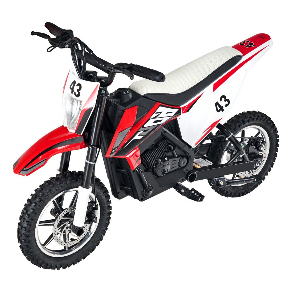 BDM-0938-B - 36V Kids Electric Motorcycle with Non-Slip Tires and Brake System
