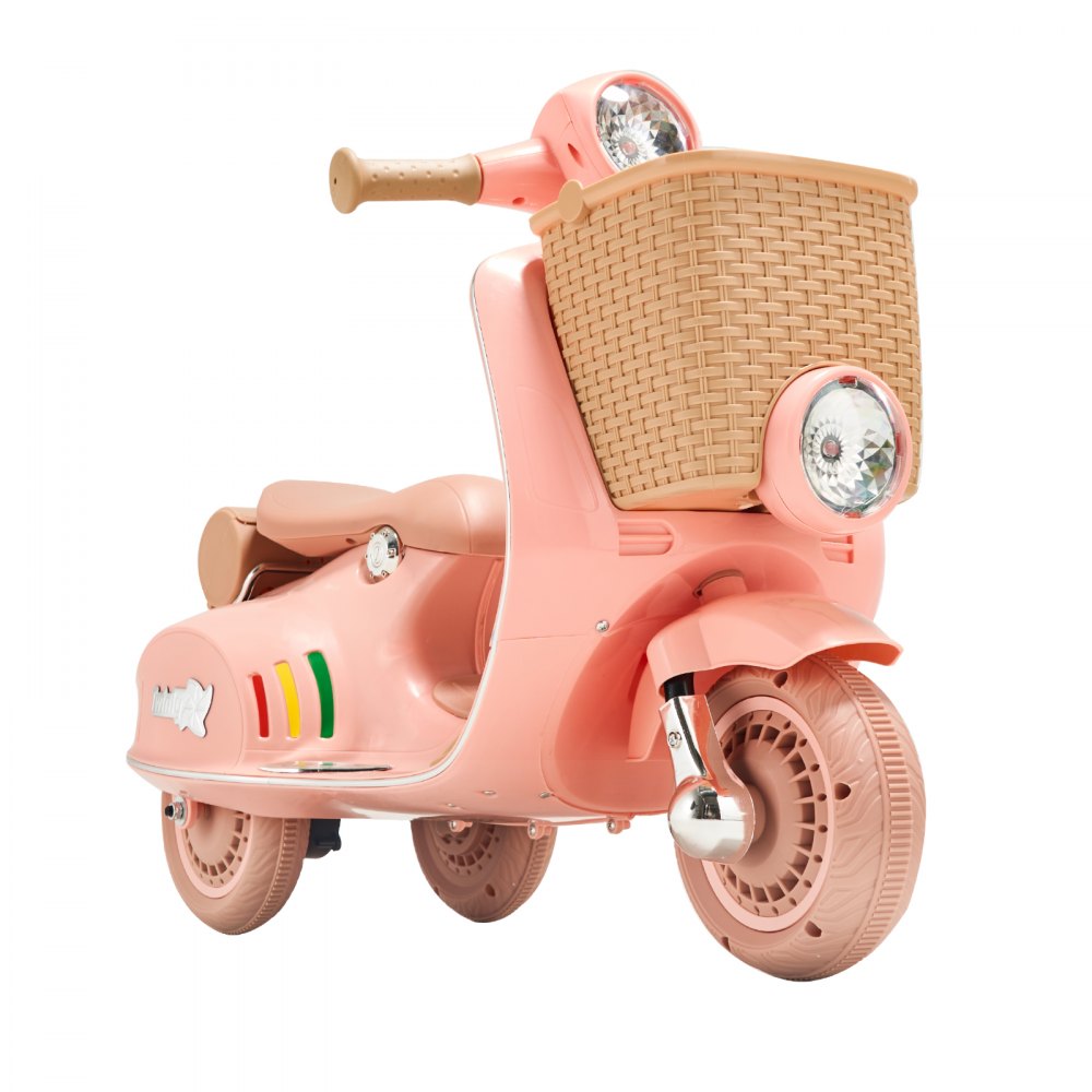 XW-02 - 12V Electric Kids Motorcycle with LED Lights and Anti-Slip Tires